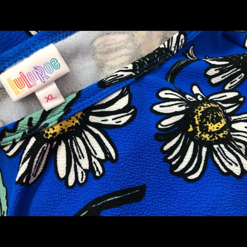 LuLaRoe XL Free-Spirited Sunflower Sensation Dress - Picture 7 of 11